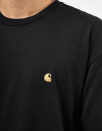 C WIP S/S Chase T-Shirt - Black/Gold