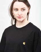 C WIP S/S Chase T-Shirt - Black/Gold