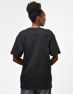C WIP S/S American Script T-Shirt - Black