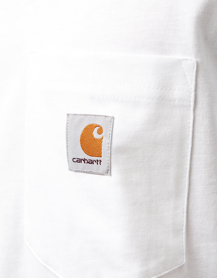 C WIP S/S Pocket T-Shirt - White