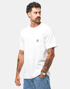 C WIP S/S Pocket T-Shirt - White