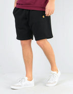 C WIP Chase Sweat Shorts - Black/Gold