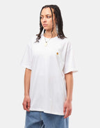 C WIP S/S Chase T-Shirt - White/Gold