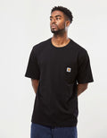 C WIP S/S Pocket T-Shirt - Black