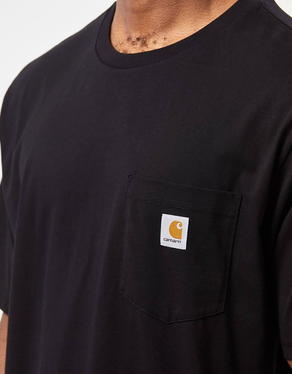 C WIP S/S Pocket T-Shirt - Black