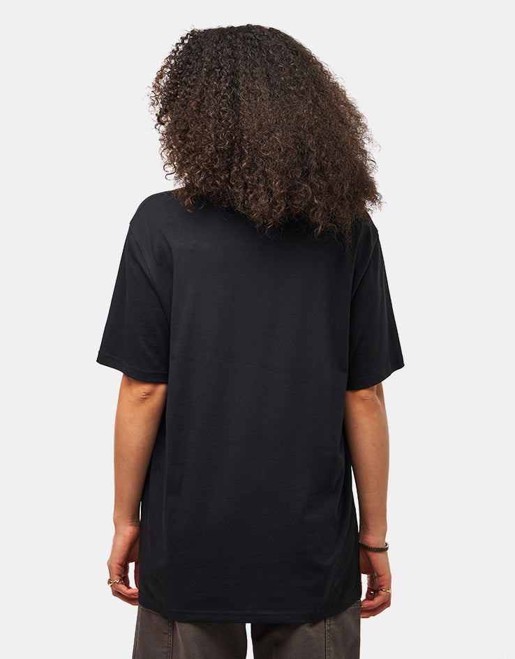 C WIP S/S Pocket T-Shirt - Black