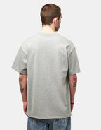 C WIP S/S Chase T-Shirt - Grey Heather/Gold