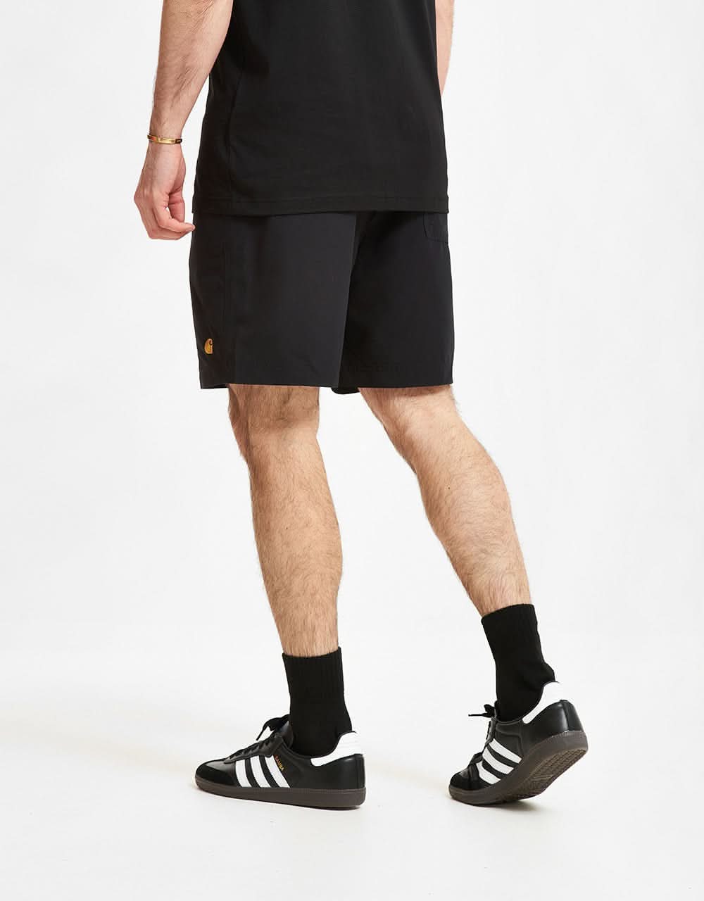 C WIP Chase Swim Trunk - Black/Gold