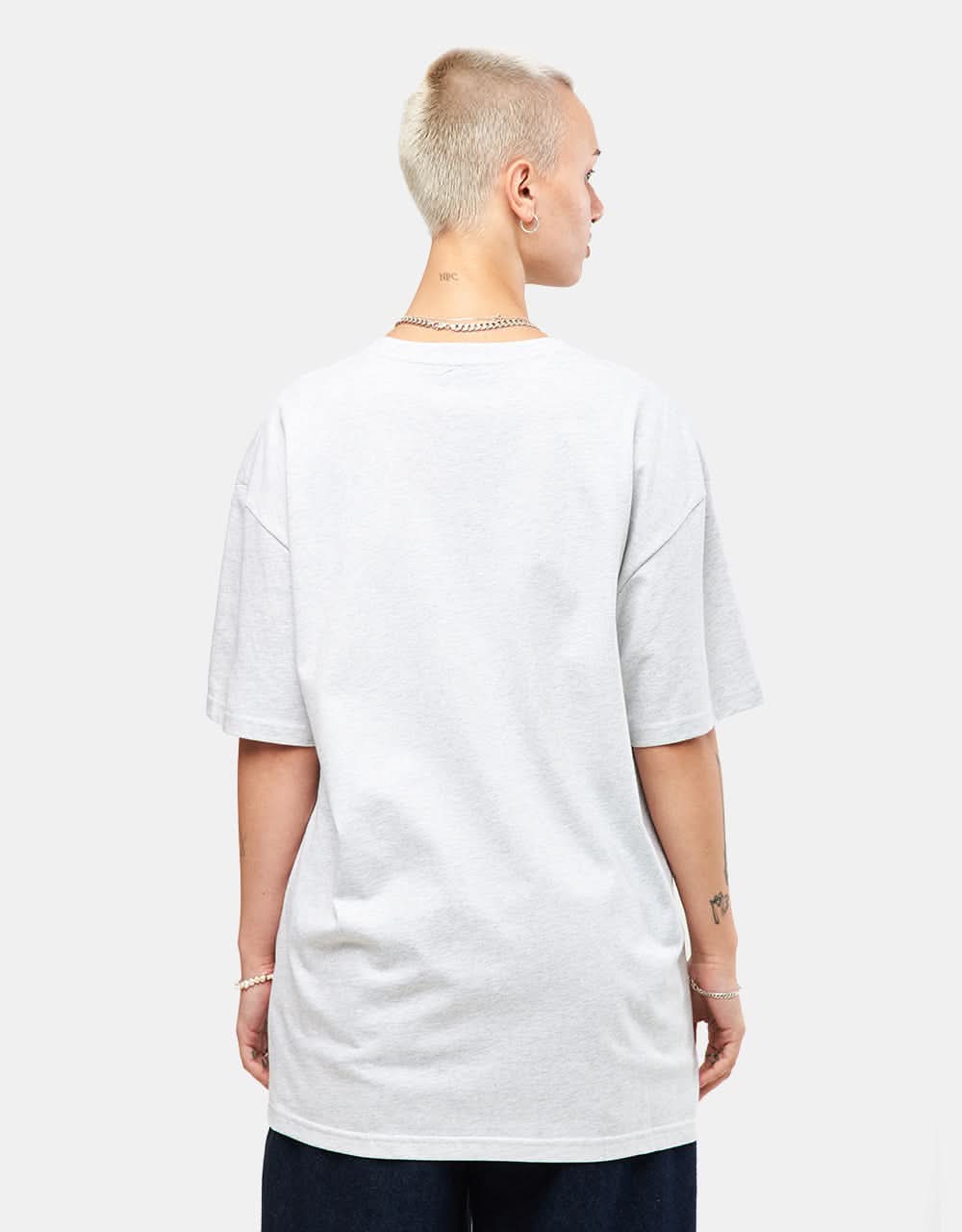 C WIP Chase T-Shirt - Ash Heather/Gold