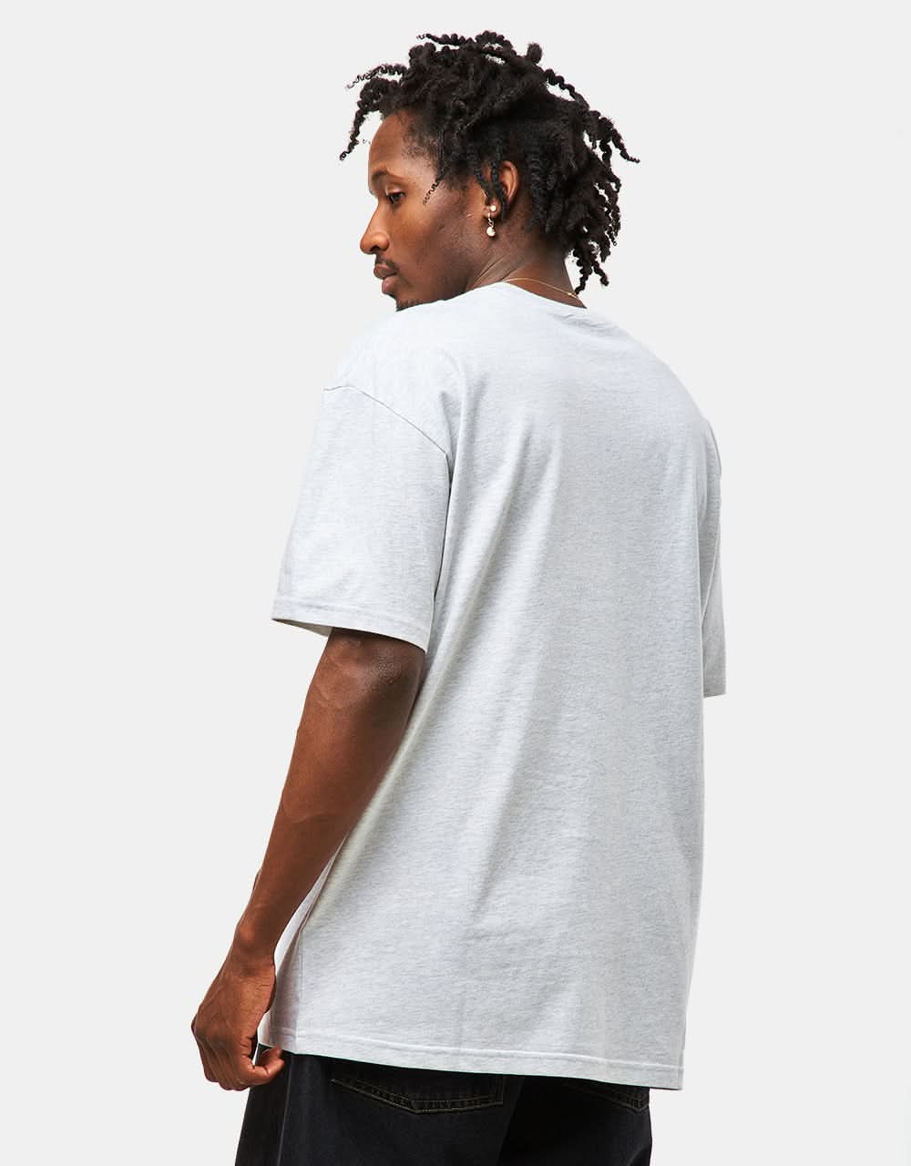 C WIP Chase T-Shirt - Ash Heather/Gold