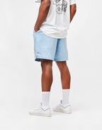 C WIP Hartt Football Shorts - Heart Train Jacquard/Bluebird