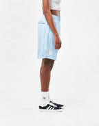 C WIP Hartt Football Shorts - Heart Train Jacquard/Bluebird