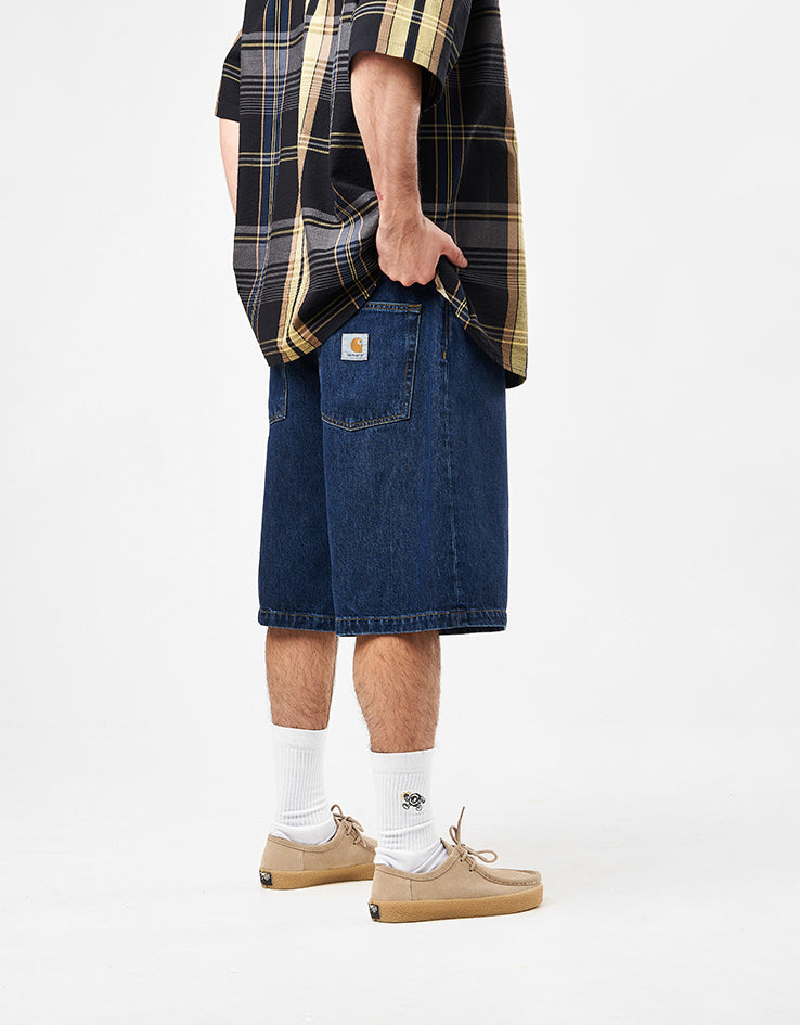 C WIP Brandon Shorts - Blue (Stone Washed)