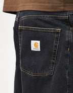 C WIP Brandon Shorts - Black (Stone Washed)