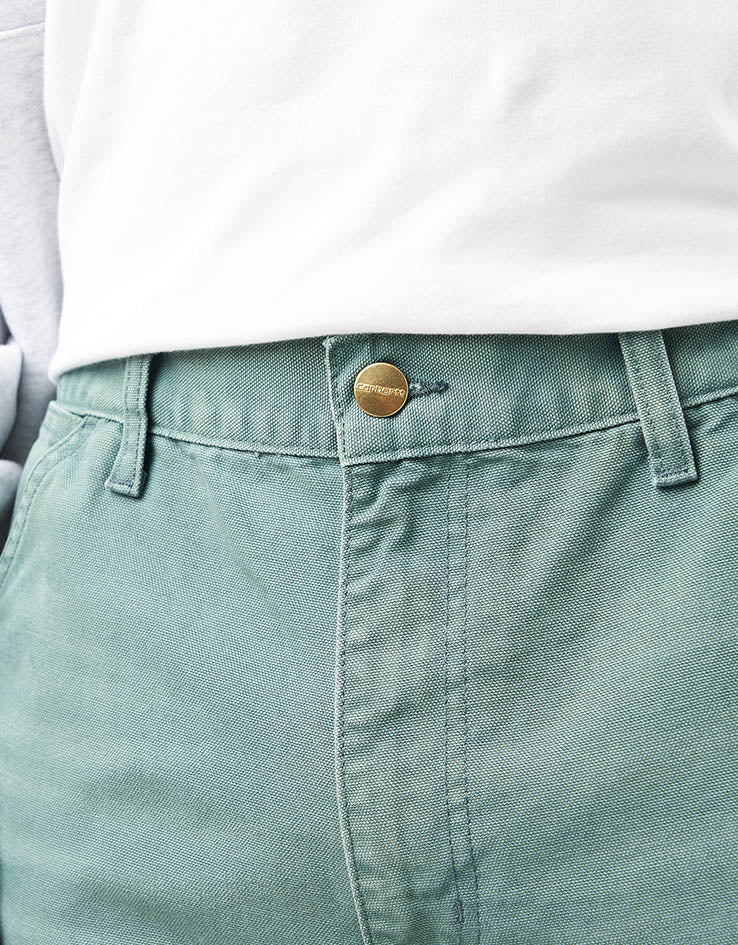 C WIP Single Knee Shorts - Silver Pine (Stone Canvas)