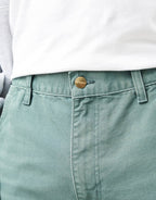 C WIP Single Knee Shorts - Silver Pine (Stone Canvas)