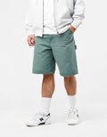 C WIP Single Knee Shorts - Silver Pine (Stone Canvas)