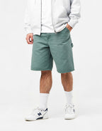 C WIP Single Knee Shorts - Silver Pine (Stone Canvas)