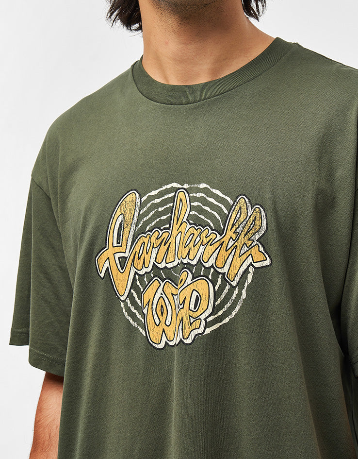 C WIP S/S Chedda T-Shirt - Opuntia (Heavy Stone Wash)