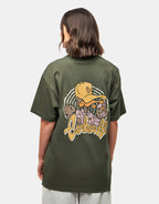 C WIP S/S Chedda T-Shirt - Opuntia (Heavy Stone Wash)