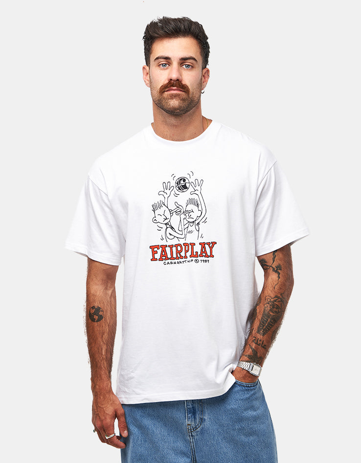 C WIP S/S Fairplay T-Shirt - White