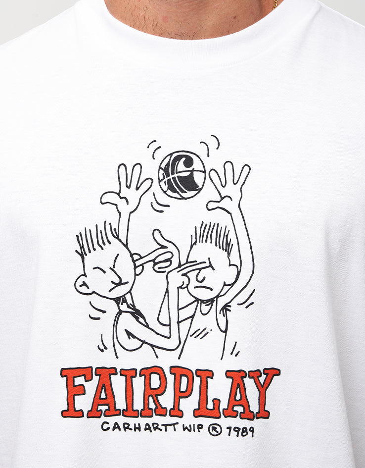C WIP S/S Fairplay T-Shirt - White