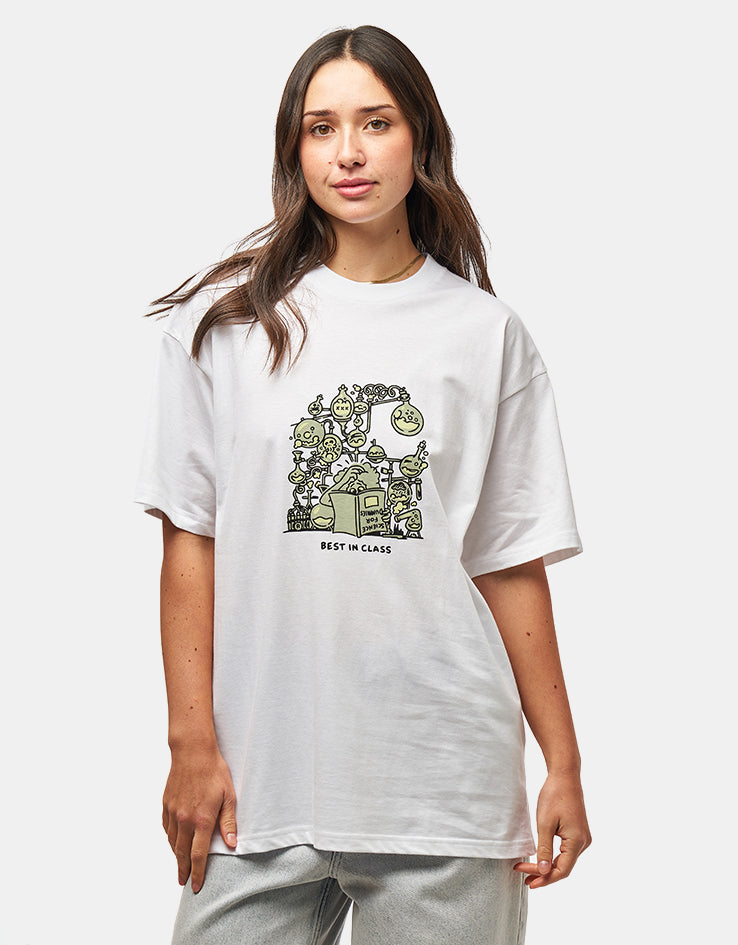 C WIP S/S Beaker T-Shirt - White