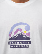 C WIP S/S Rising Helix T-Shirt - White