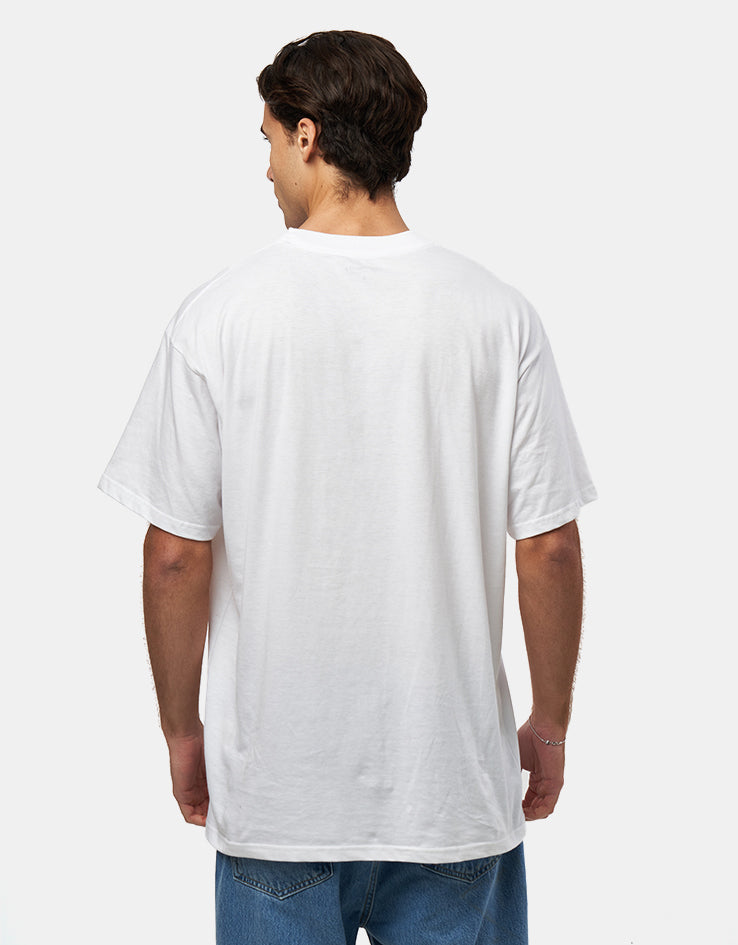 C WIP S/S Rising Helix T-Shirt - White