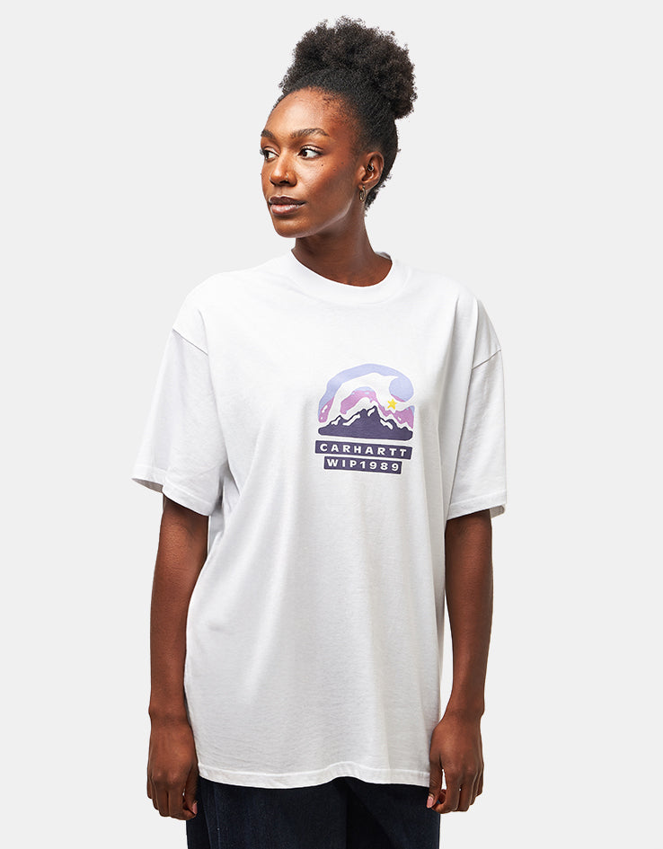 C WIP S/S Rising Helix T-Shirt - White