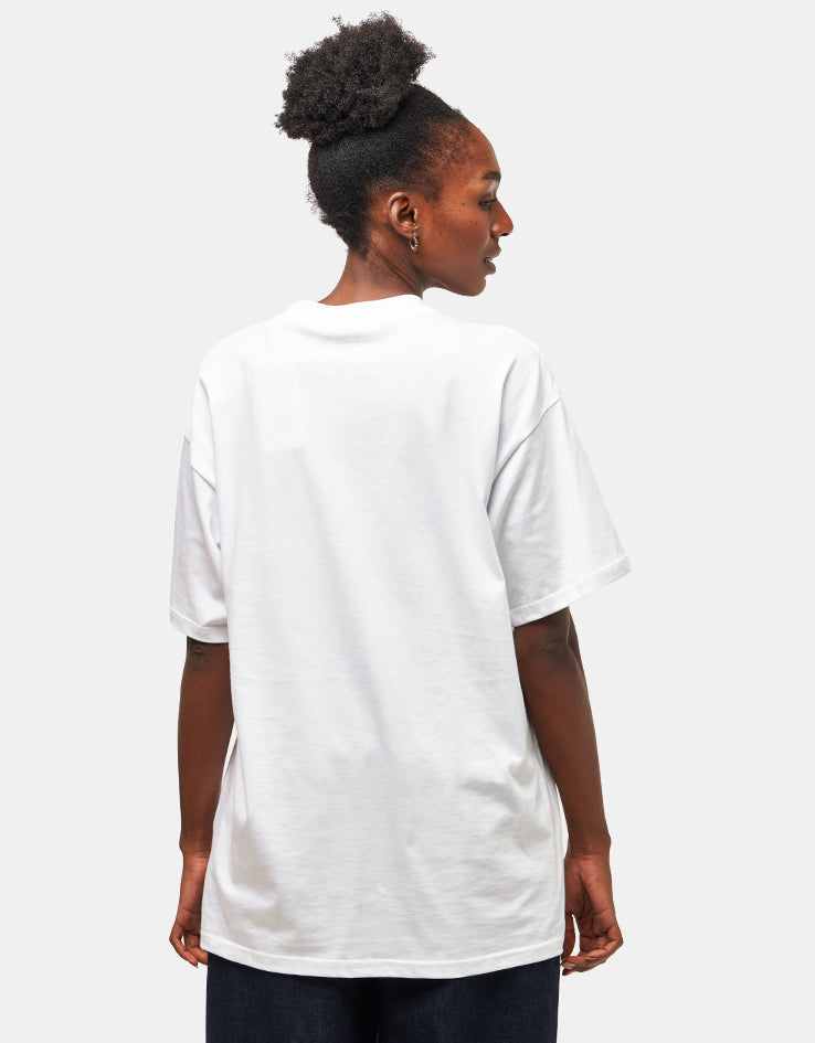 C WIP S/S Rising Helix T-Shirt - White