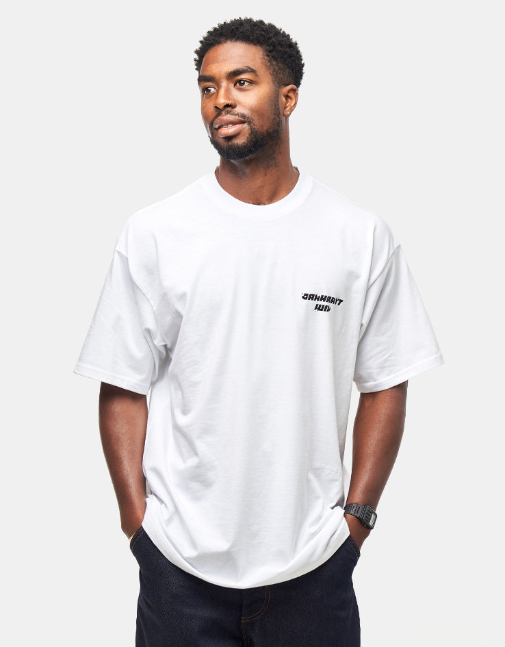 C WIP S/S Wiptopia T-Shirt - White