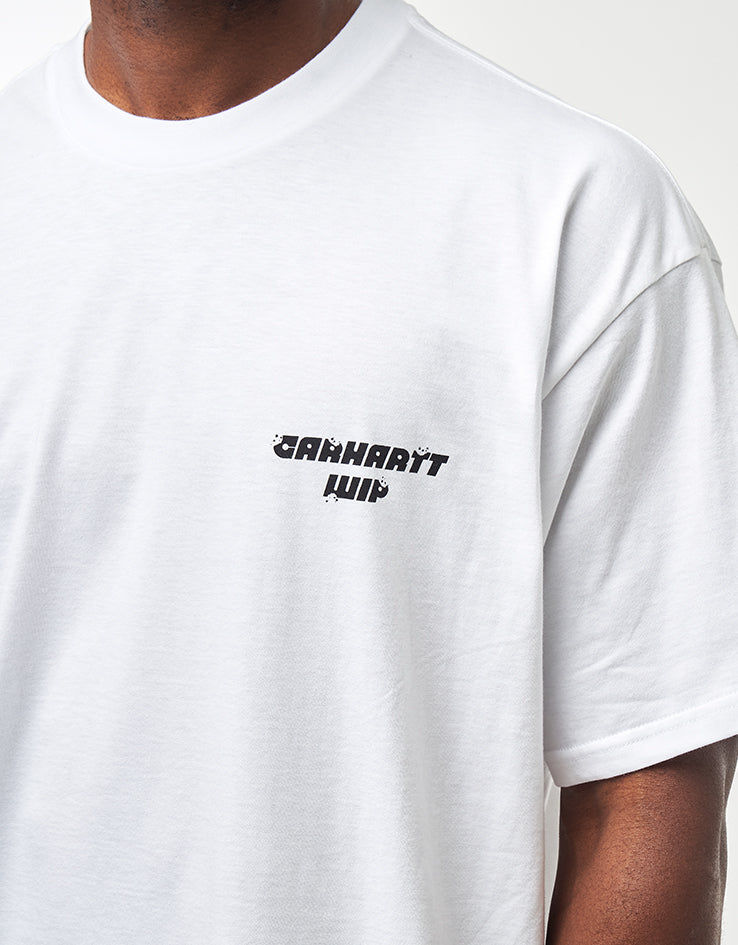 C WIP S/S Wiptopia T-Shirt - White