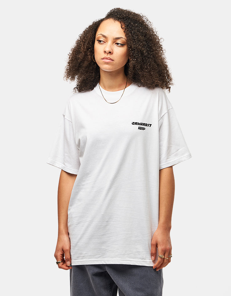 C WIP S/S Wiptopia T-Shirt - White