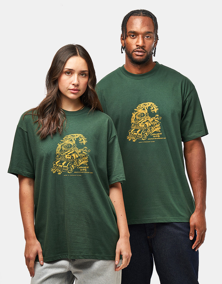 C WIP S/S Unit T-Shirt - Sycamore Tree