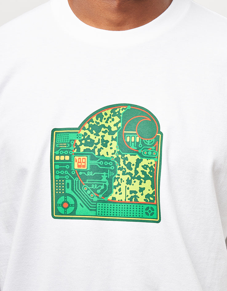 C WIP S/S Chip T-Shirt - White