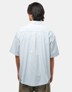 C WIP Toland S/S Shirt - Toland Stripe/Blue Fog