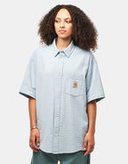 C WIP Toland S/S Shirt - Toland Stripe/Blue Fog