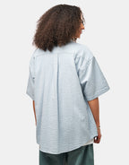 C WIP Toland S/S Shirt - Toland Stripe/Blue Fog