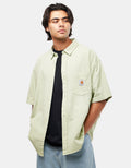 C WIP Toland S/S Shirt - Toland Stripe/Pale Olive