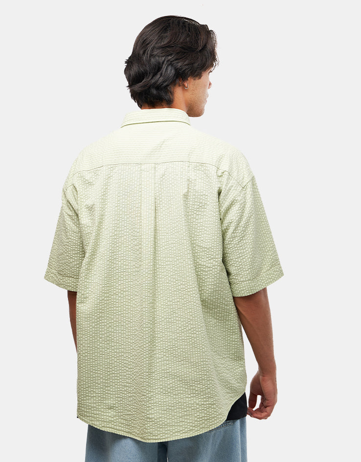 C WIP Toland S/S Shirt - Toland Stripe/Pale Olive