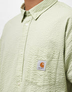 C WIP Toland S/S Shirt - Toland Stripe/Pale Olive