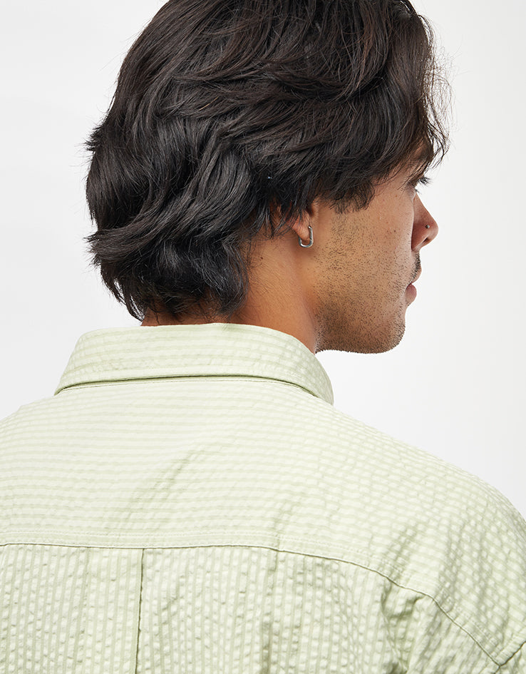 C WIP Toland S/S Shirt - Toland Stripe/Pale Olive