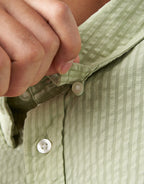 C WIP Toland S/S Shirt - Toland Stripe/Pale Olive