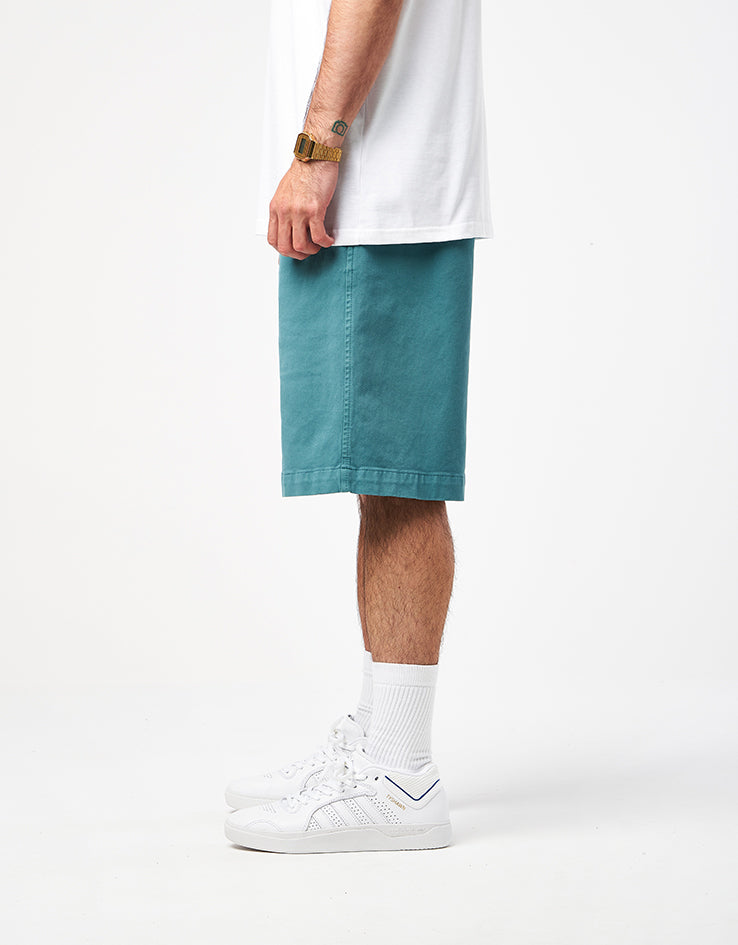 C WIP Floyde Stretch Twill Shorts - Saguaro (Garment Dyed)