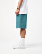 C WIP Floyde Stretch Twill Shorts - Saguaro (Garment Dyed)