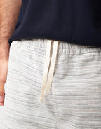 C WIP Gellar Jacquard Shorts - Gellar Stripe/Wax (Rinsed)