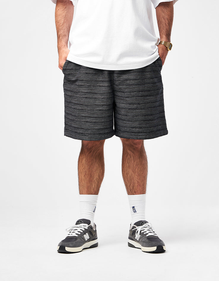C WIP Gellar Jacquard Shorts - Gellar Stripe/Black (Rinsed)