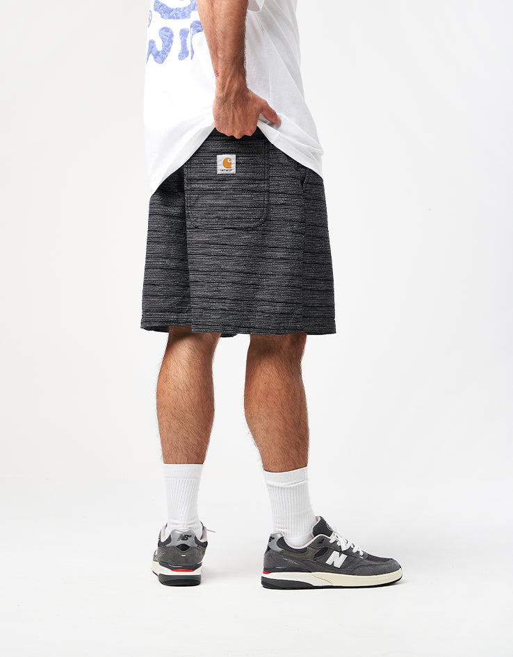 C WIP Gellar Jacquard Shorts - Gellar Stripe/Black (Rinsed)