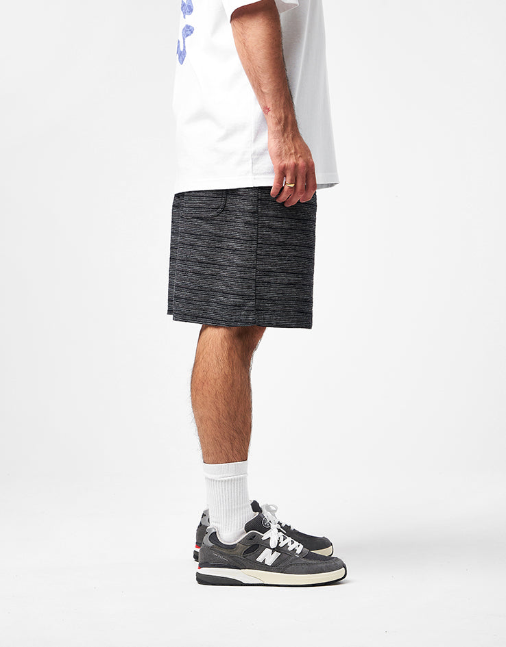 C WIP Gellar Jacquard Shorts - Gellar Stripe/Black (Rinsed)